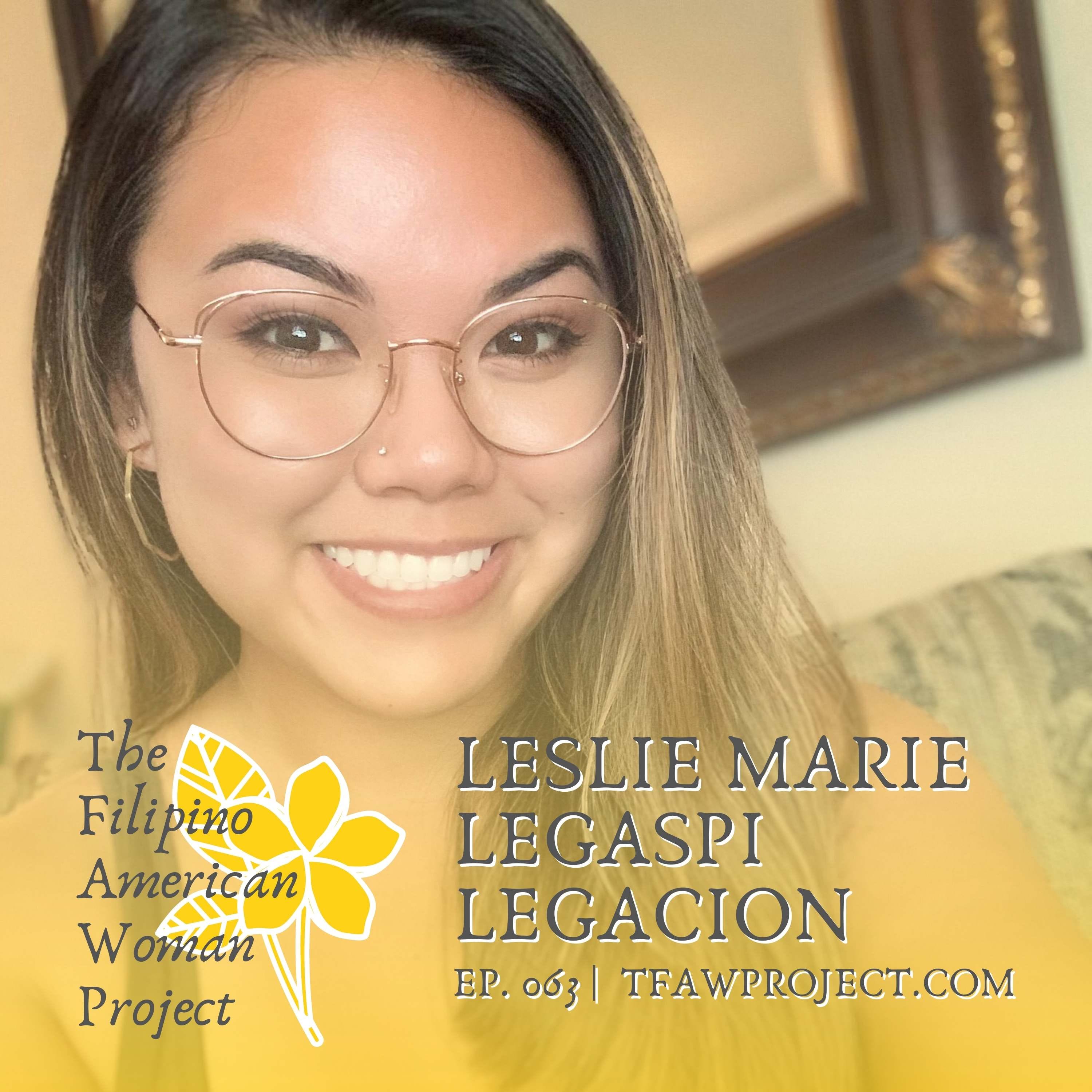 063: "I shouldn't be doing this for free, but you can't put a price on what this makes me feel right now." Music and ministry with Leslie Marie Legaspi Legacion episode artwork