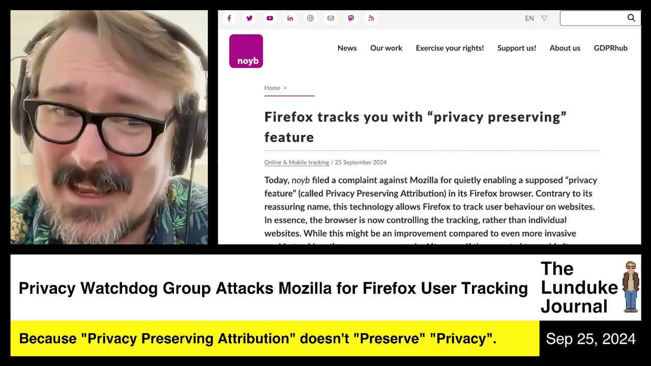 Privacy Watchdog Group Attacks Mozilla for Firefox User Tracking