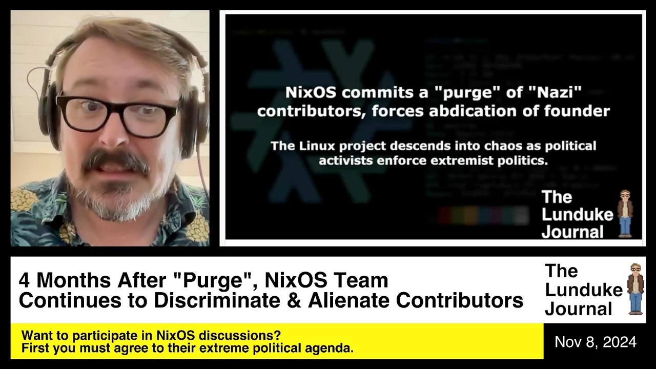 Four Months After The NixOS "Nazi Purge"