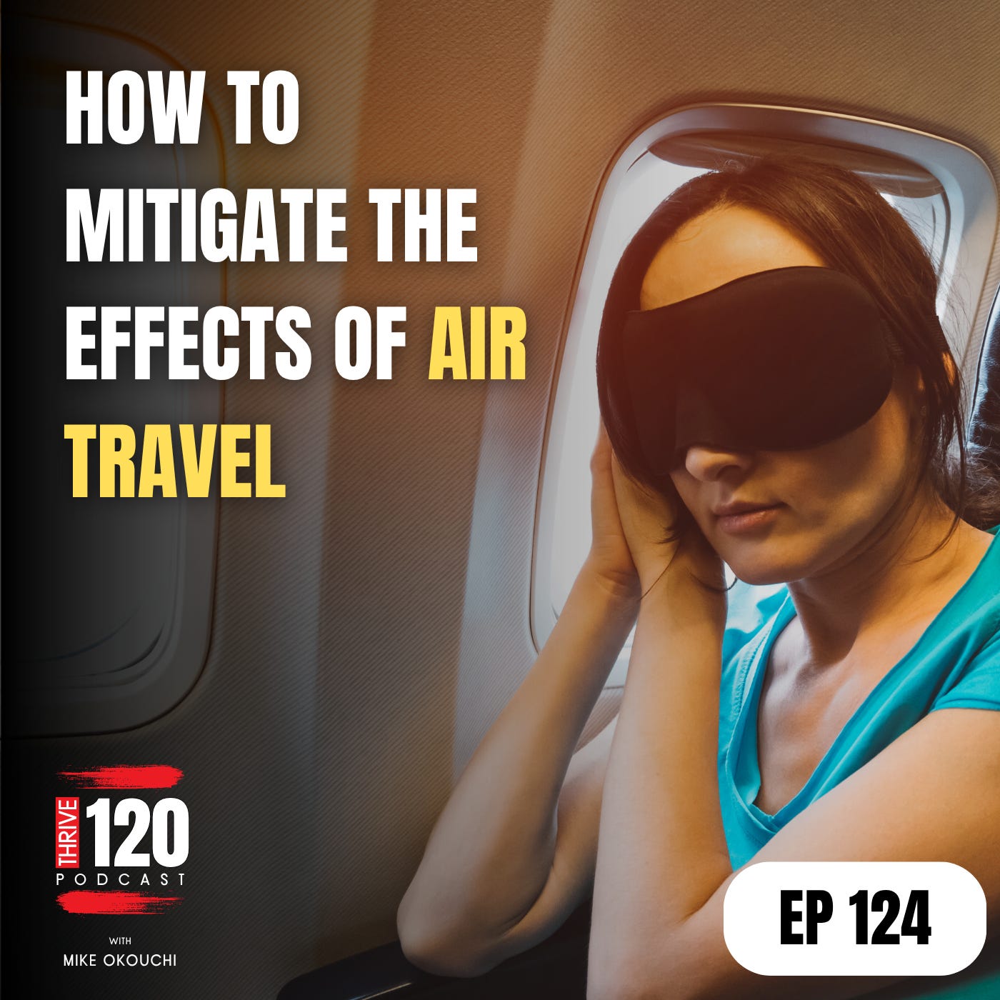 EP 124: What to do when you fly. The protocols I recommend for air travel episode artwork