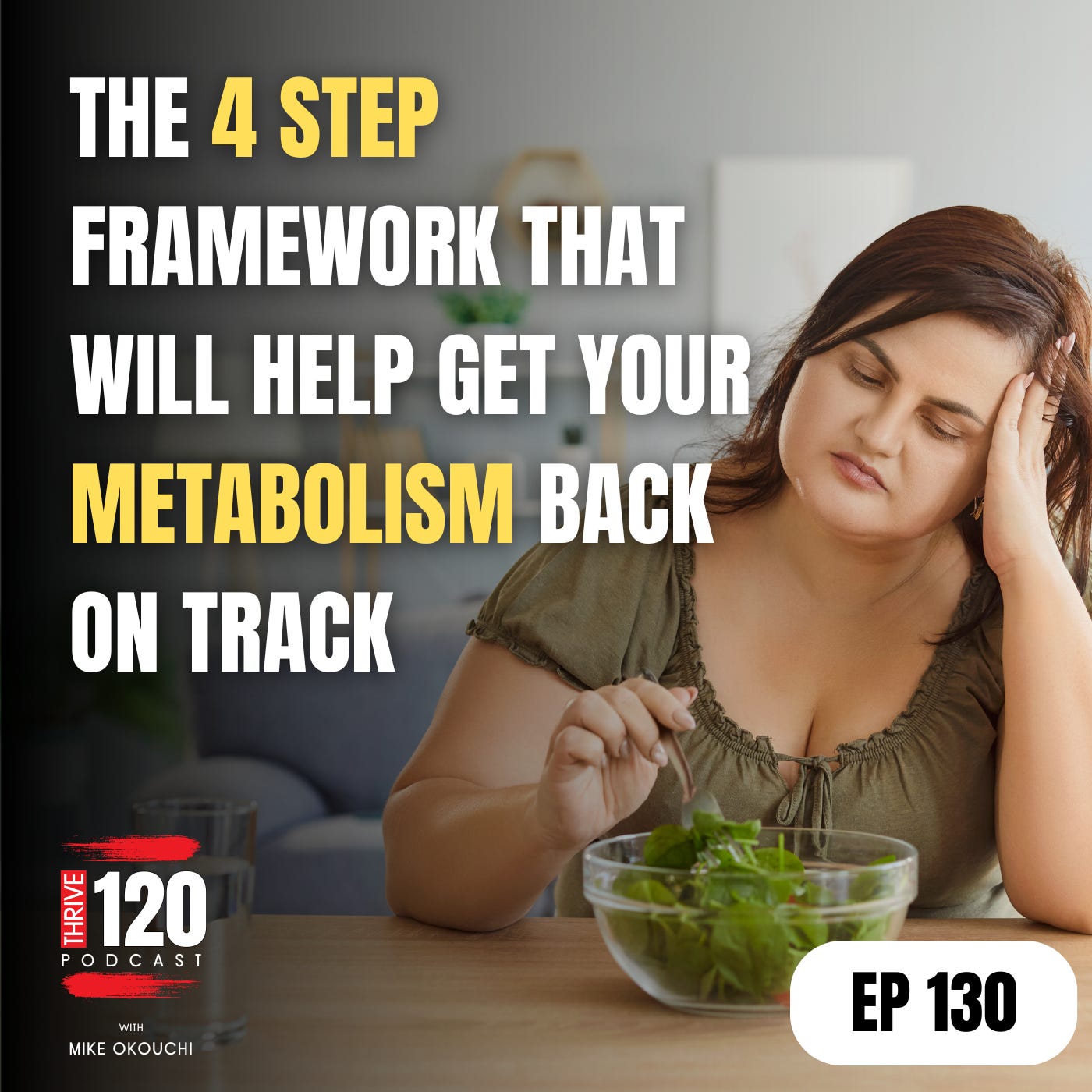 EP 130: Why your metabolism sucks & the 4 part framework to help address the dysfunction