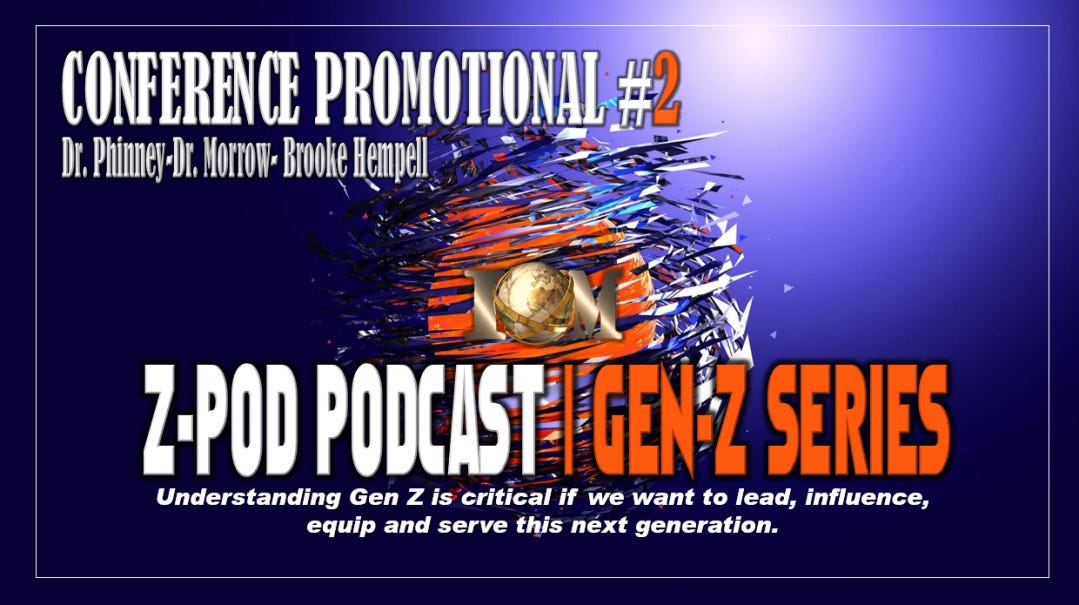GEN-Z Podcast #2 Promotional | Phinney-Morrow-Brooke episode artwork