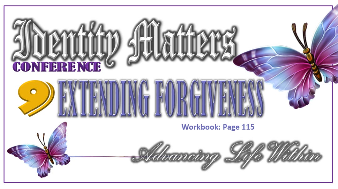 Identity Matters Conference | #9 Extending Forgiveness episode artwork
