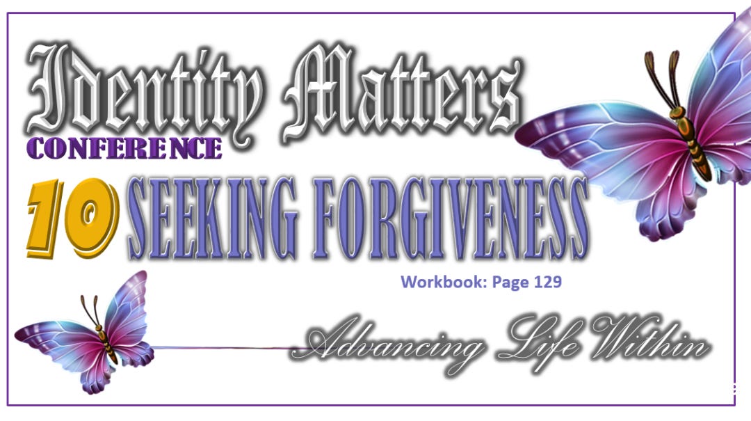 Identity Matters Conference | #10 Seeking Forgiveness episode artwork