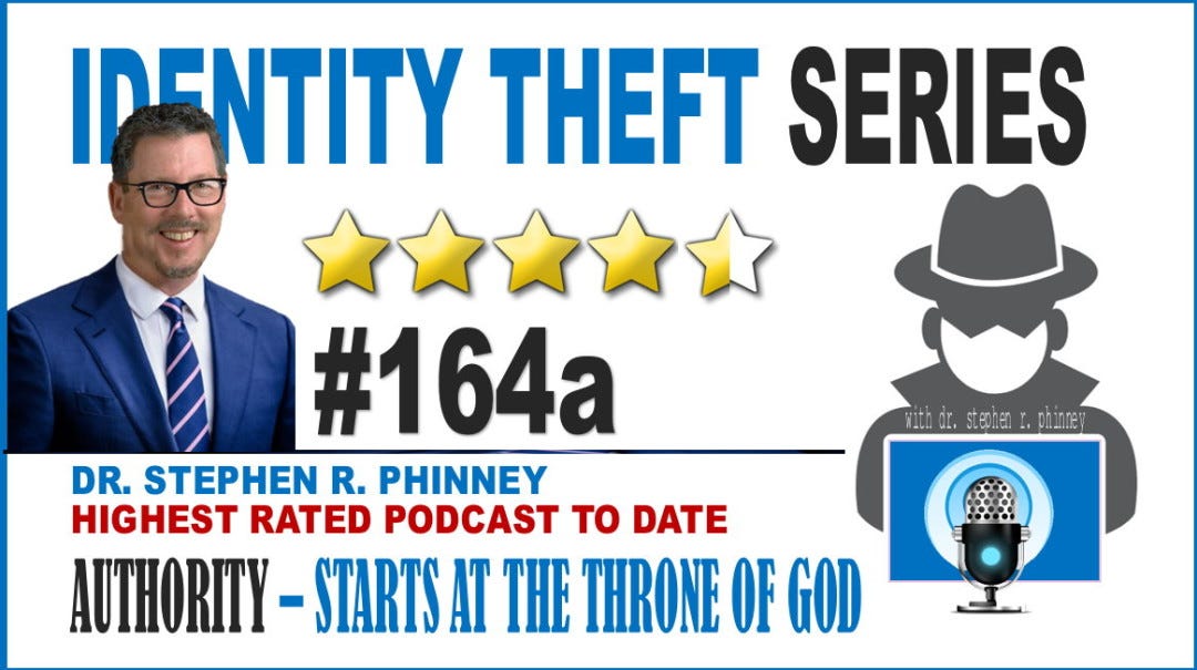 #164a Identity Theft | Authority | The Throne of God episode artwork