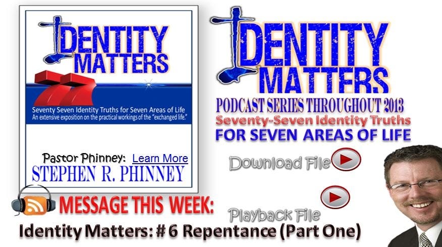 Identity Matters #5: Repentance (Part One) episode artwork