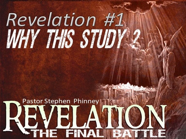 #1 Revelation: Why This Study (Part 1) episode artwork