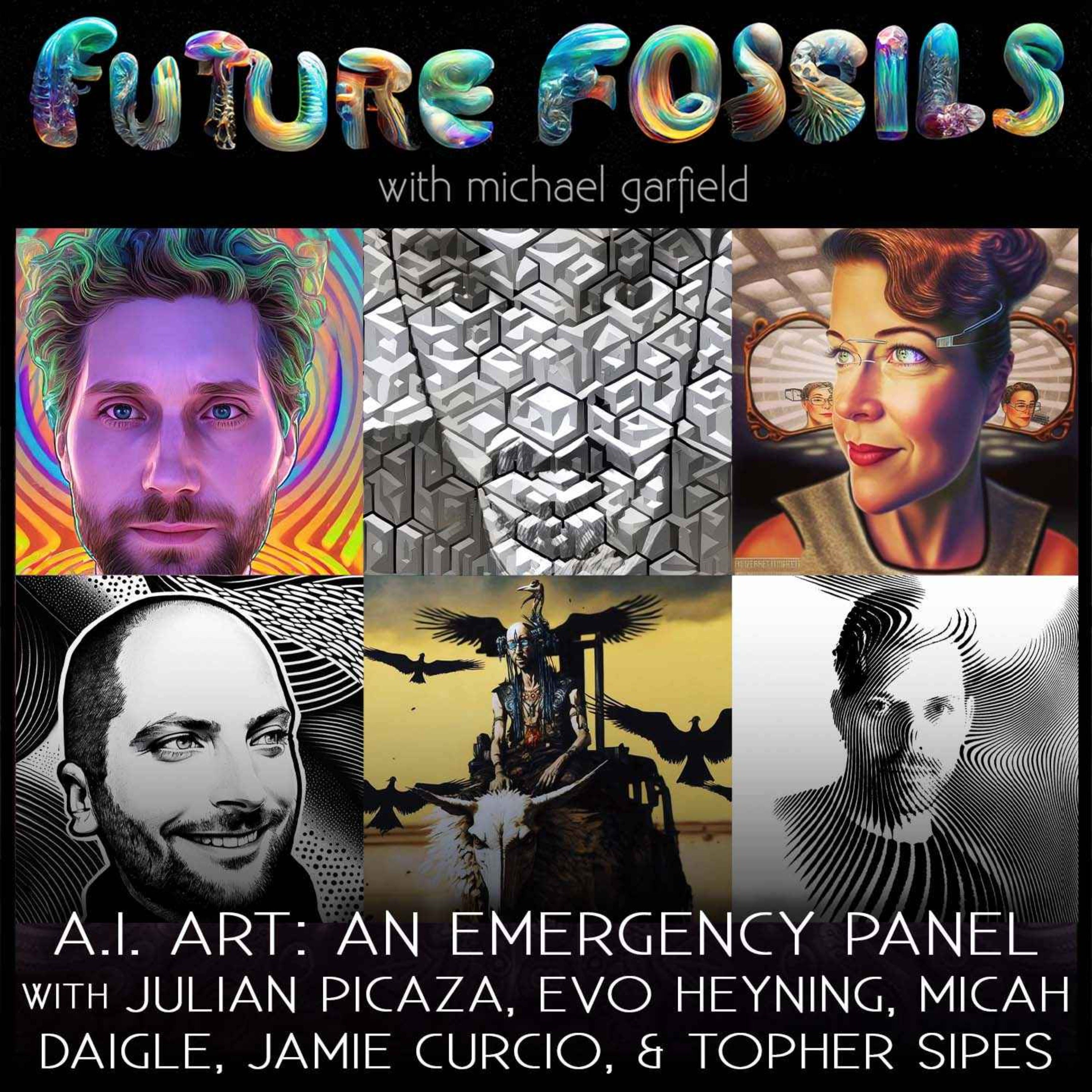 195 - A.I. Art: An Emergency Panel with Julian Picaza, Evo Heyning, Micah Daigle, Jamie Curcio, & Topher Sipes