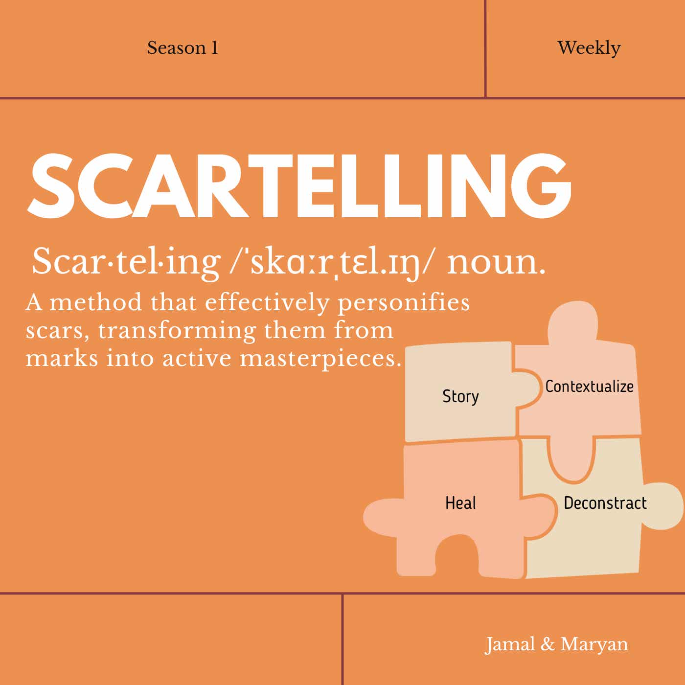 Scartelling podcast artwork