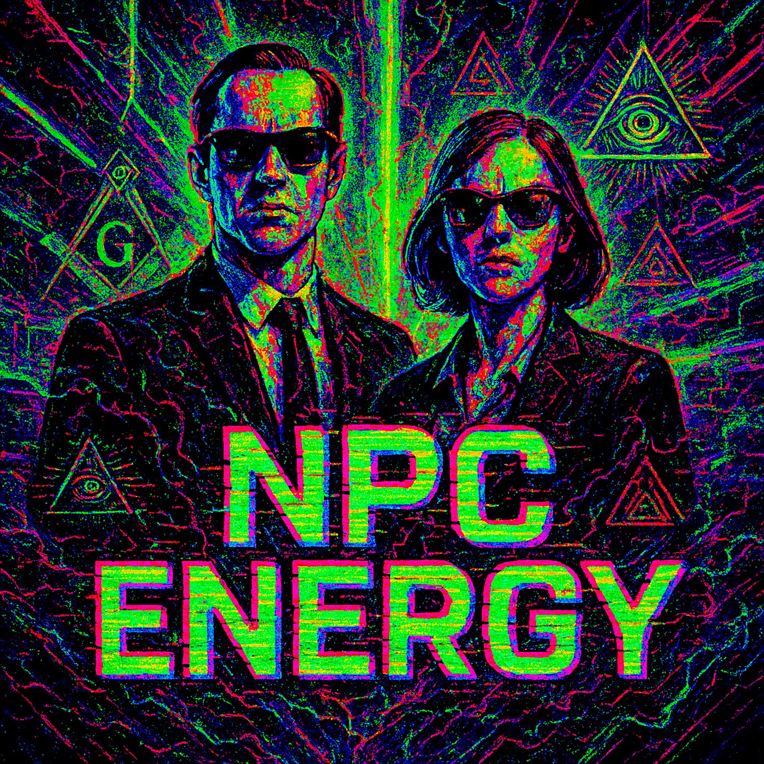 Welcome to the Glitch, Baby. 🕶️ A weekly deep dive into the uncanny glitches and NPC-like behaviours that suggest we might be living in a simulation, exploring who the "Players"!  episode artwork