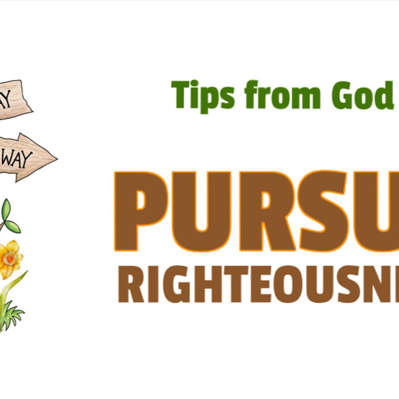 Pursue Righteousness episode artwork