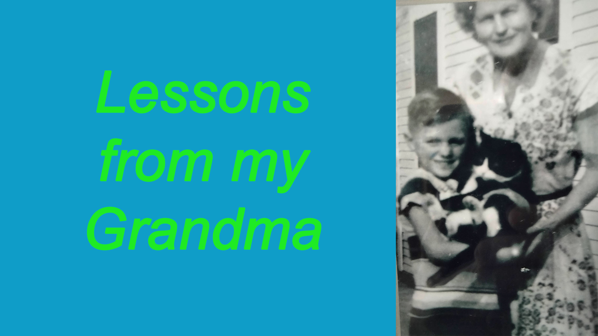 Lessons from My Grandma episode artwork