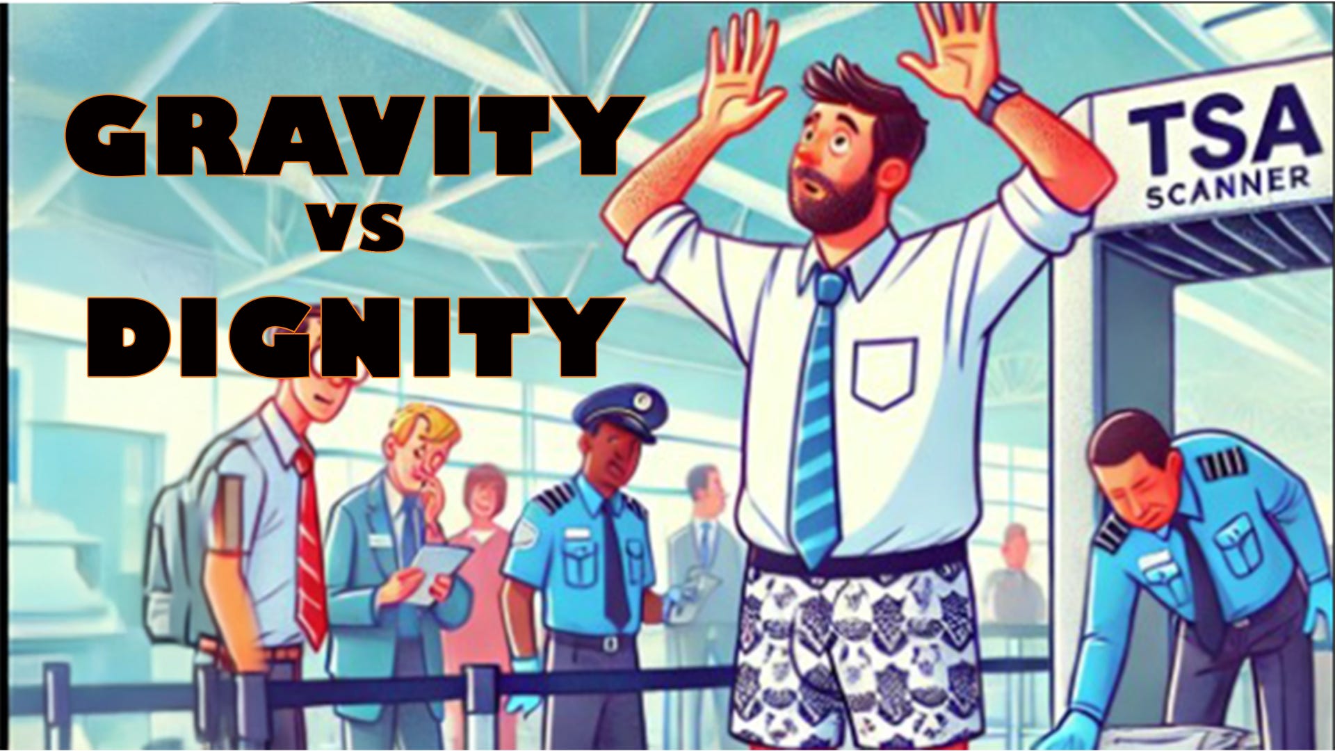 Gravity vs Dignity: Surviving the TSA Check-in episode artwork