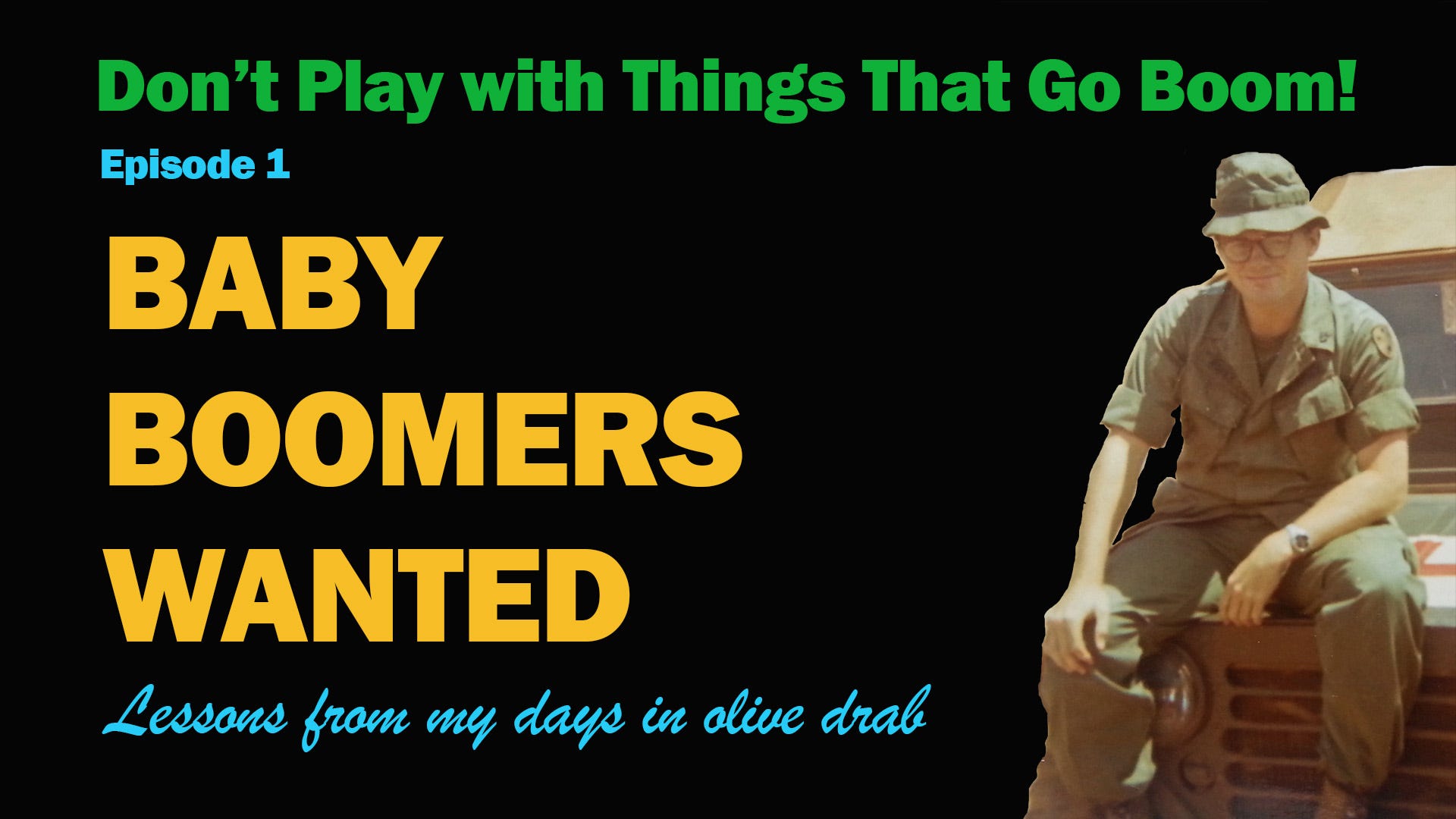 Don\'t Play With Things That Go Boom