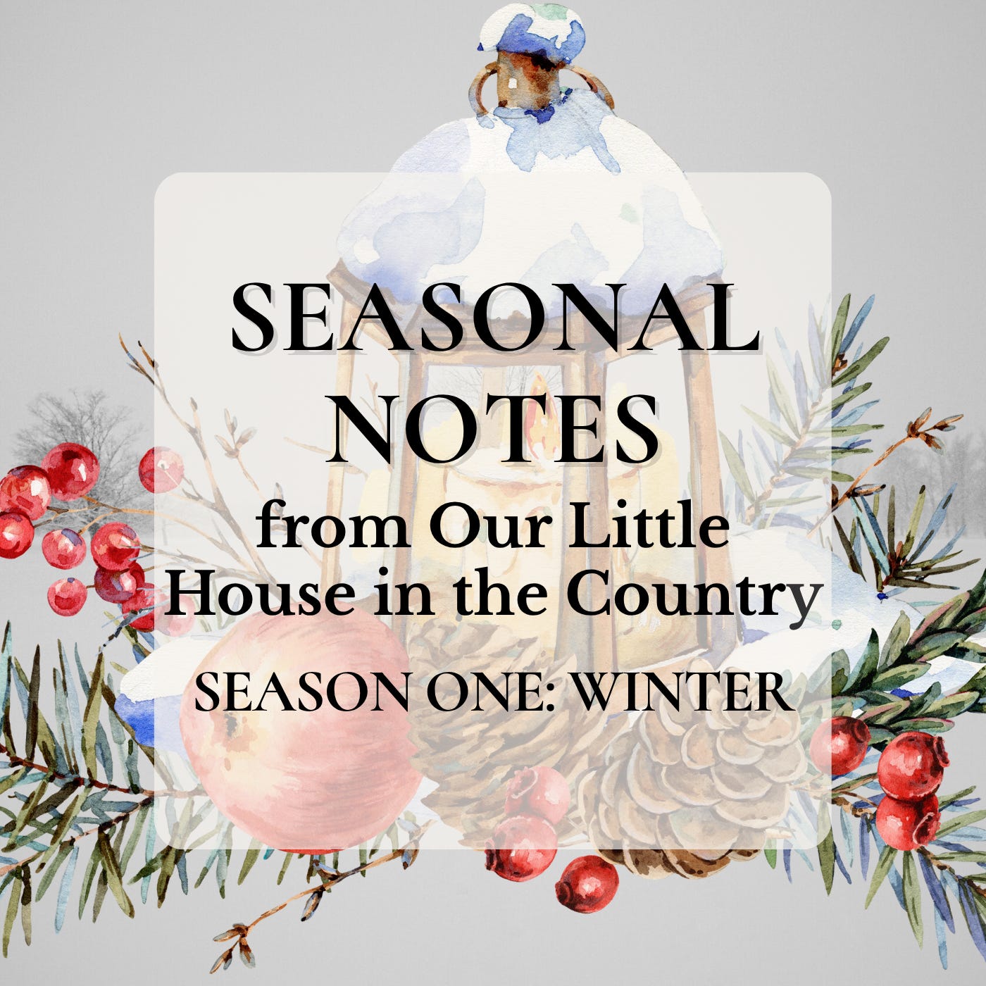 Seasonal Notes - Episode 2 - The Beauty of Doing Less