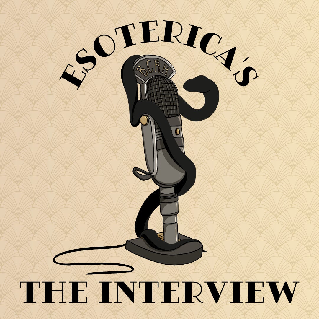 Esoterica's The Interview episode artwork