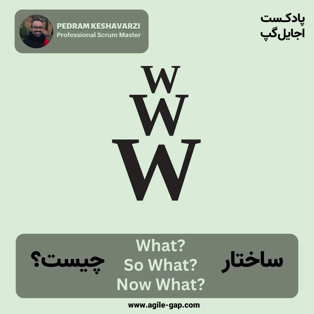‫ساختار چی، خب که چی، حالا چی؟ (W³) چیست؟ با پدرام کشاورزی