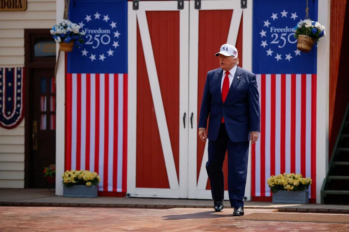 Trump's Great American State Fair suffers new blow as weather forces concert cancellation episode artwork