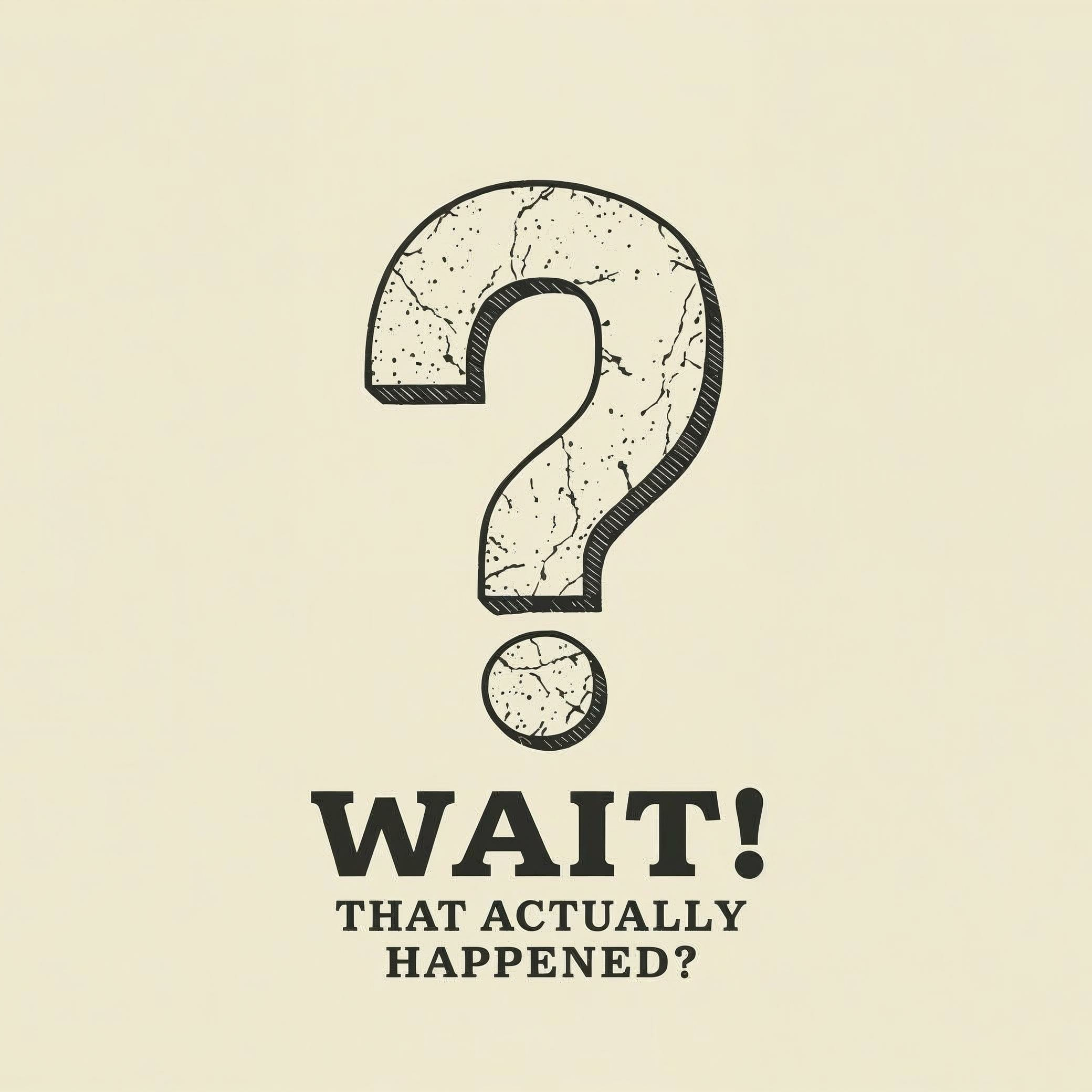 Wait! That Actually Happened?