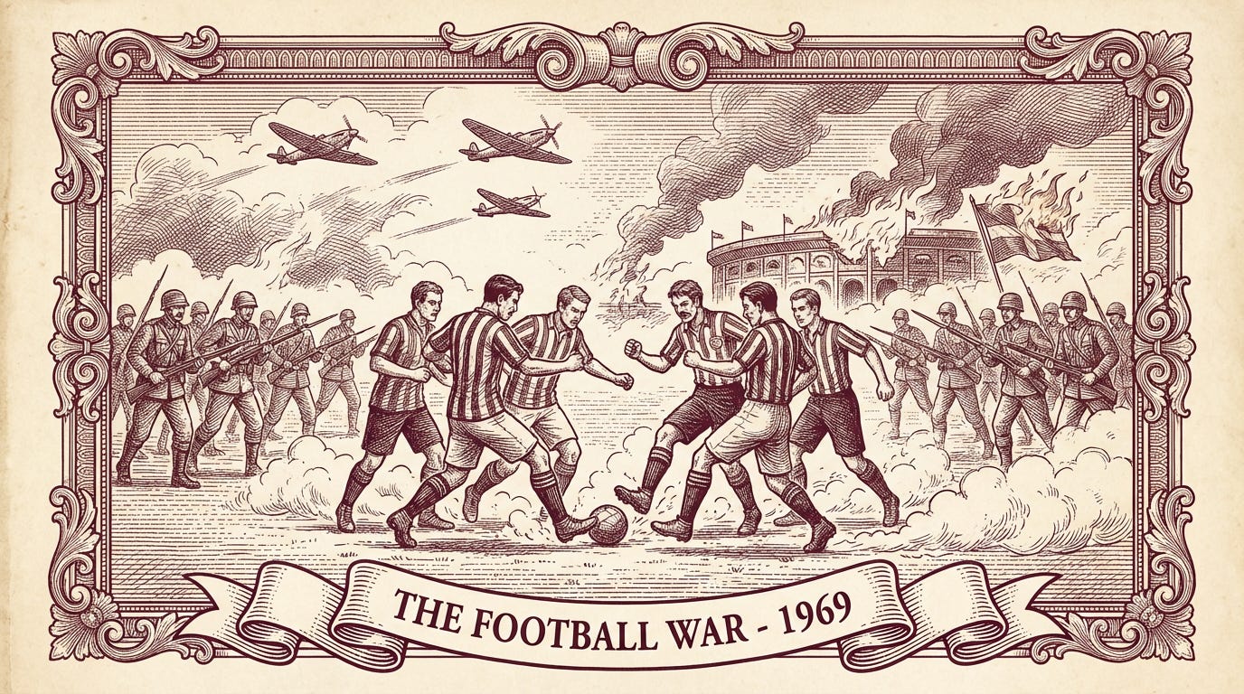 Podcast - The Football War of 1969 episode artwork