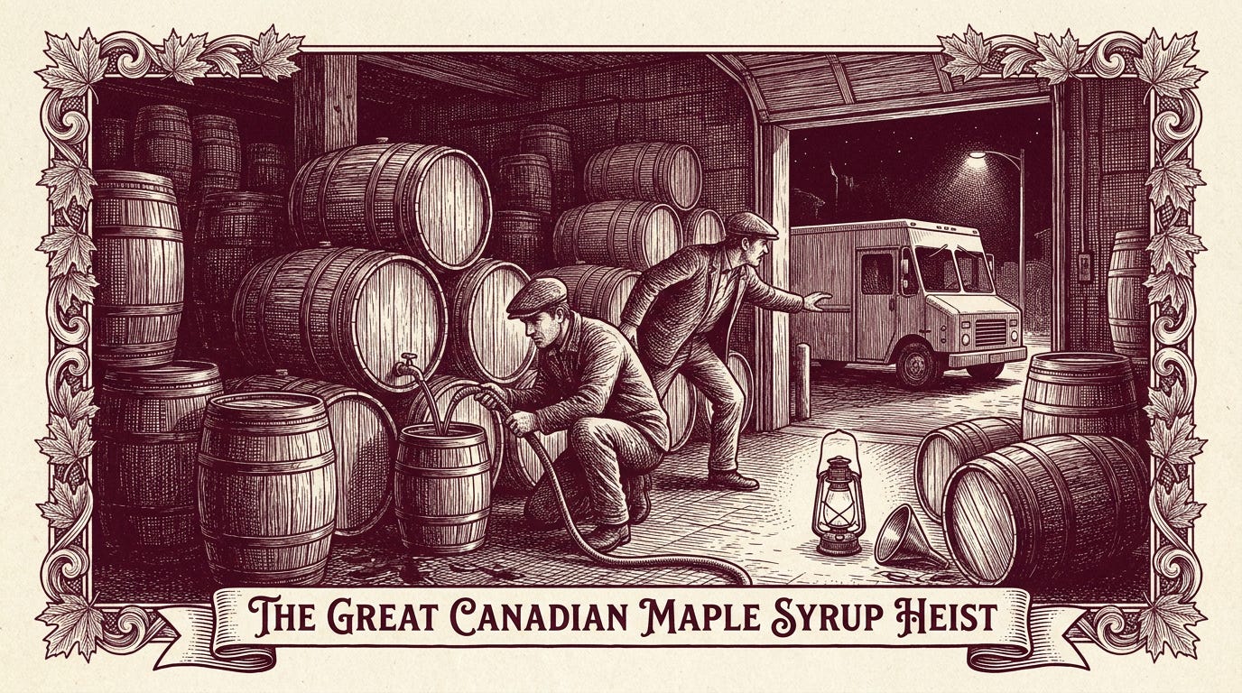 The Great Canadian Maple Syrup Heist episode artwork