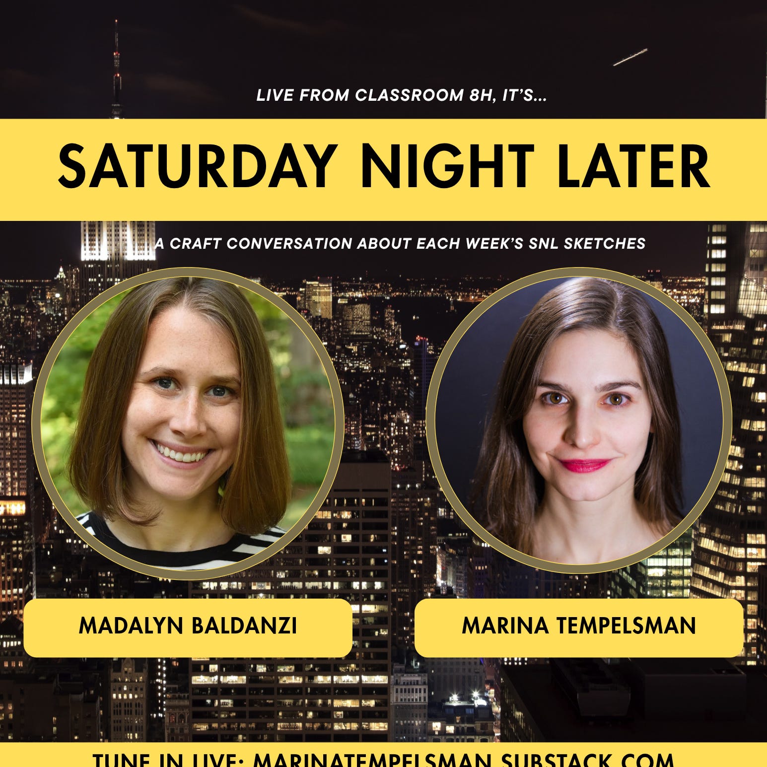 SATURDAY NIGHT LATER