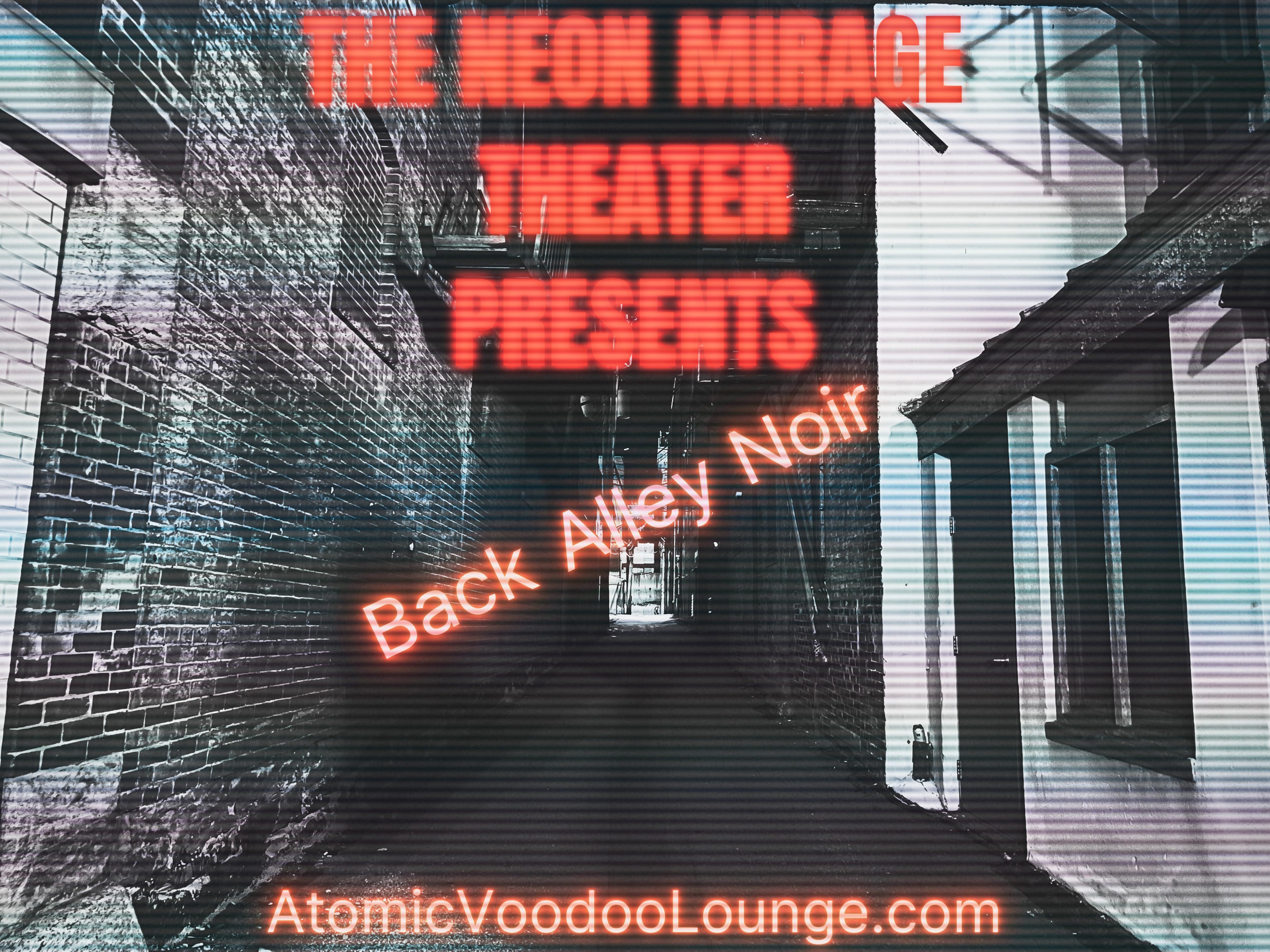 "Back Alley Noir: Dark City -- Tech-Noir Nightmare" -- An Atomic Voodoo Lounge Podcast Short episode artwork