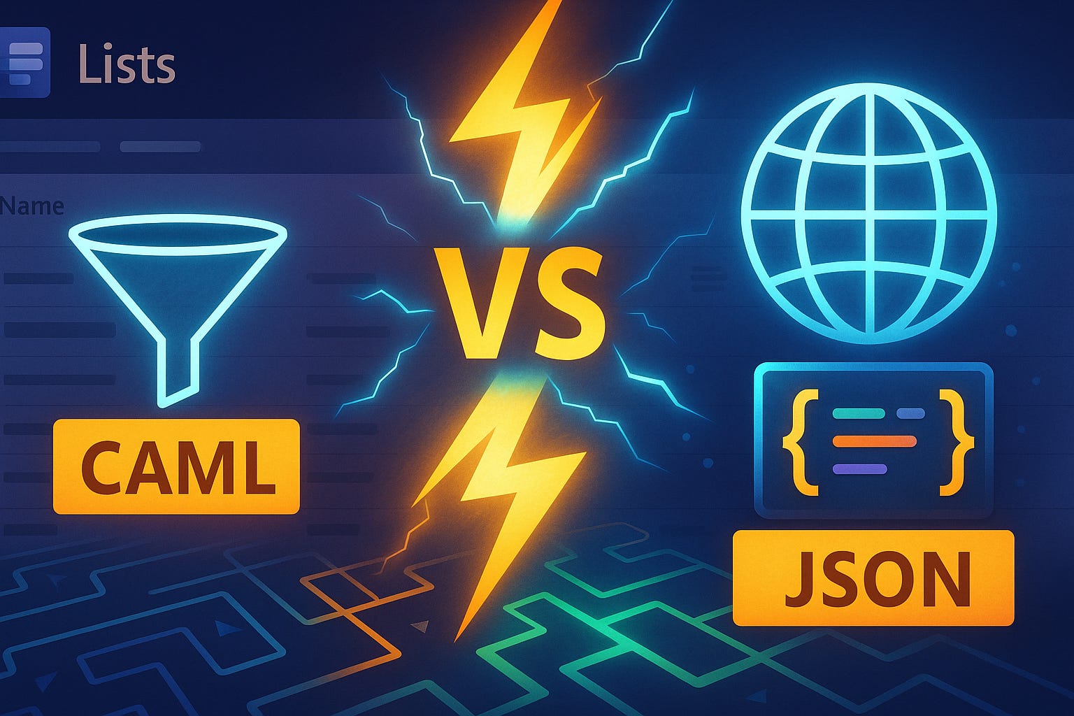 CAML vs REST vs JSON: The Real Power Play