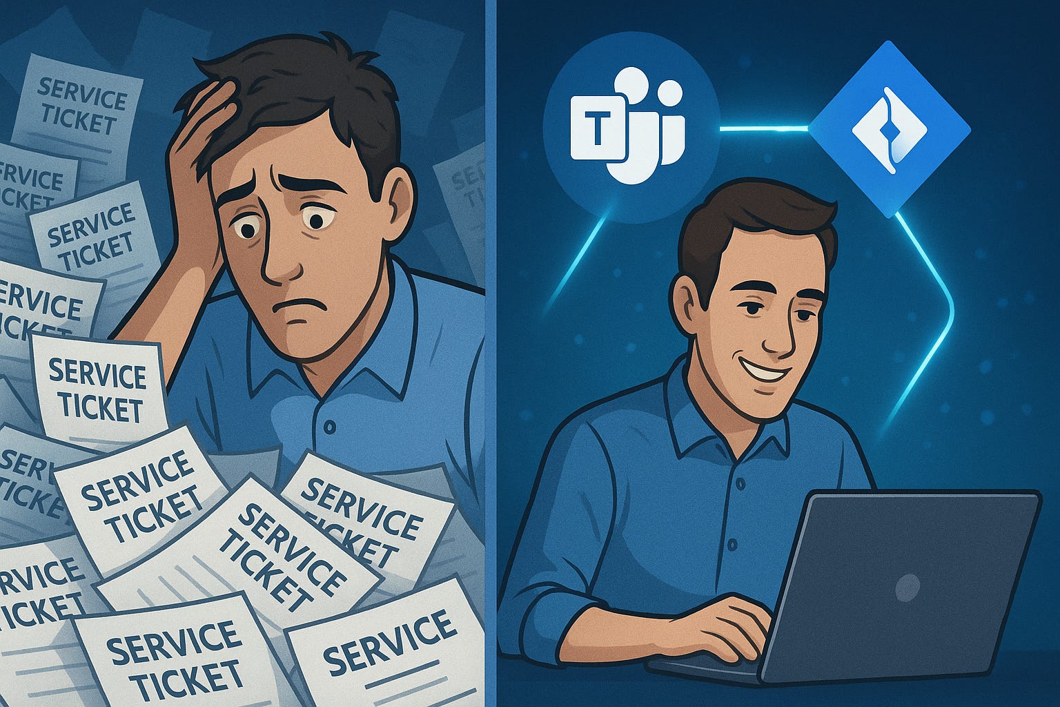 Jira + Teams: The IT Support Shortcut