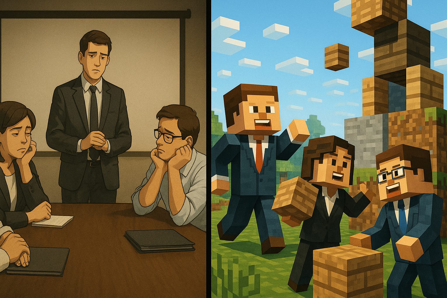 Your Team-Building is Broken—Minecraft Fixes It