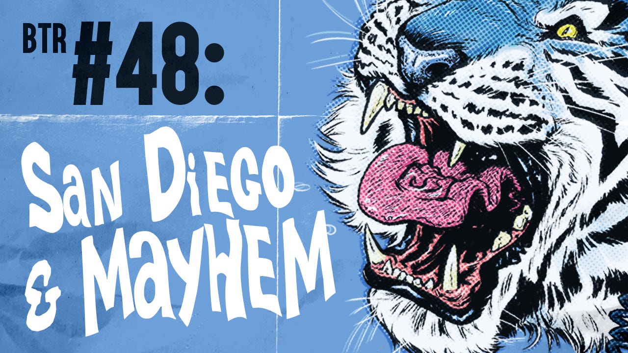 Episode 48: San Diego and Mayhem episode artwork