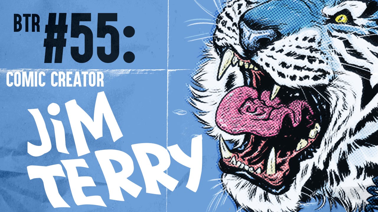 Episode 55: Comic Creator Jim Terry episode artwork
