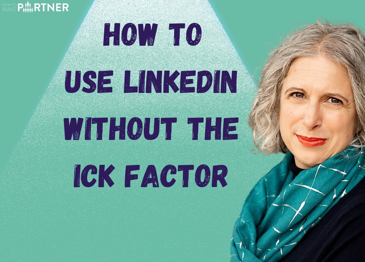 How to post content on LinkedIn without feeling icky episode artwork
