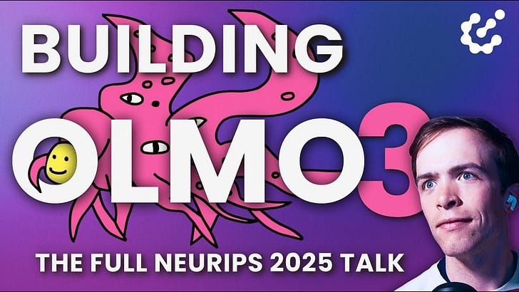 New Talk: Building Olmo 3 Think New Talk: Building Olmo 3 Think