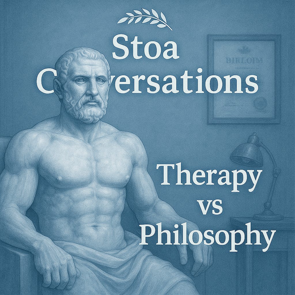 Therapy vs Philosophy (Episode 191)