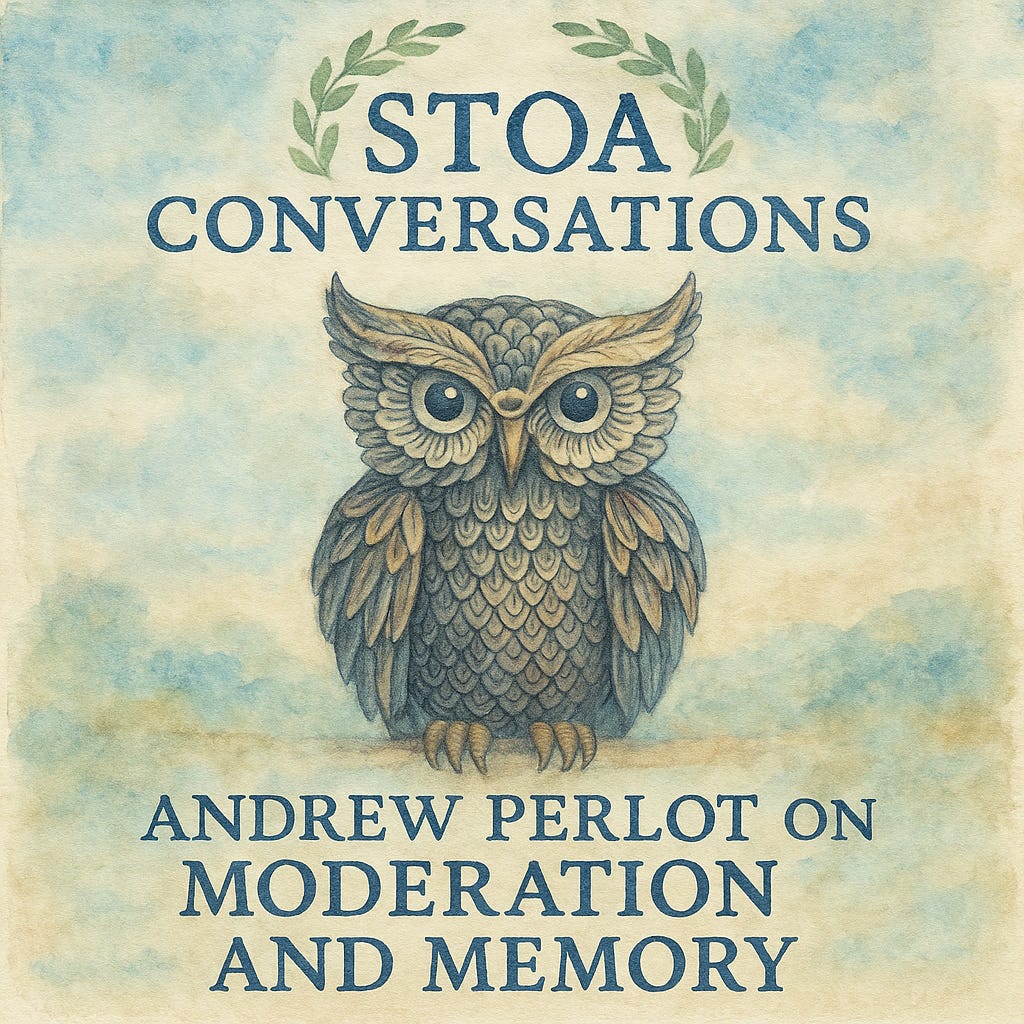 Memory Palaces and Stoic Eating with Andrew Perlot (Episode 197)