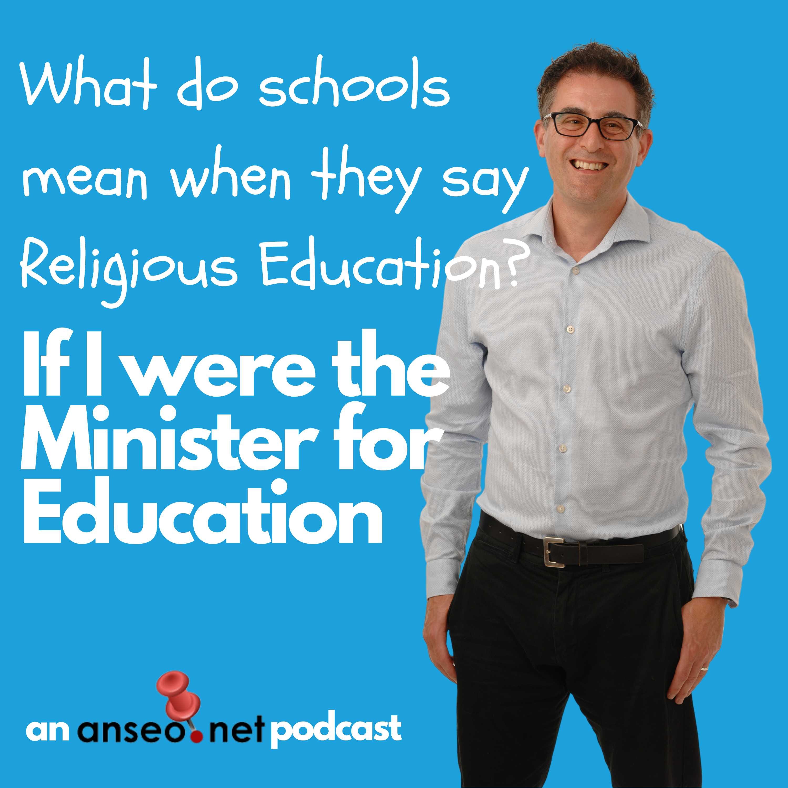What do most schools mean when they say Religious Education?