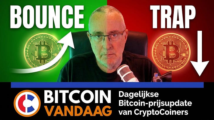 Bitcoin veert op door slecht banennieuws: bounce of bull trap? | Bitcoin Vandaag Podcast - 3 juli episode artwork