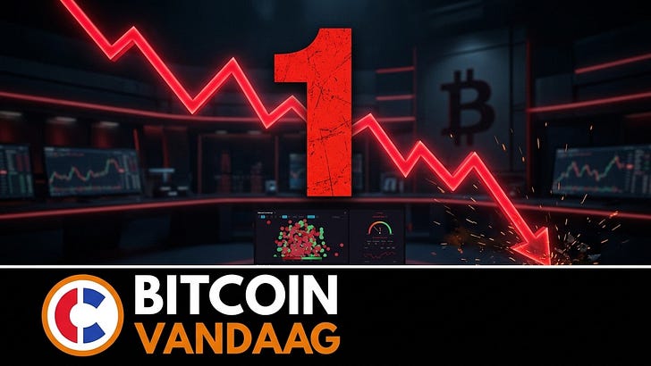 Extreme angst, rapportcijfer 1: het feest lijkt alweer voorbij | Bitcoin Vandaag Podcast - 16 juli episode artwork