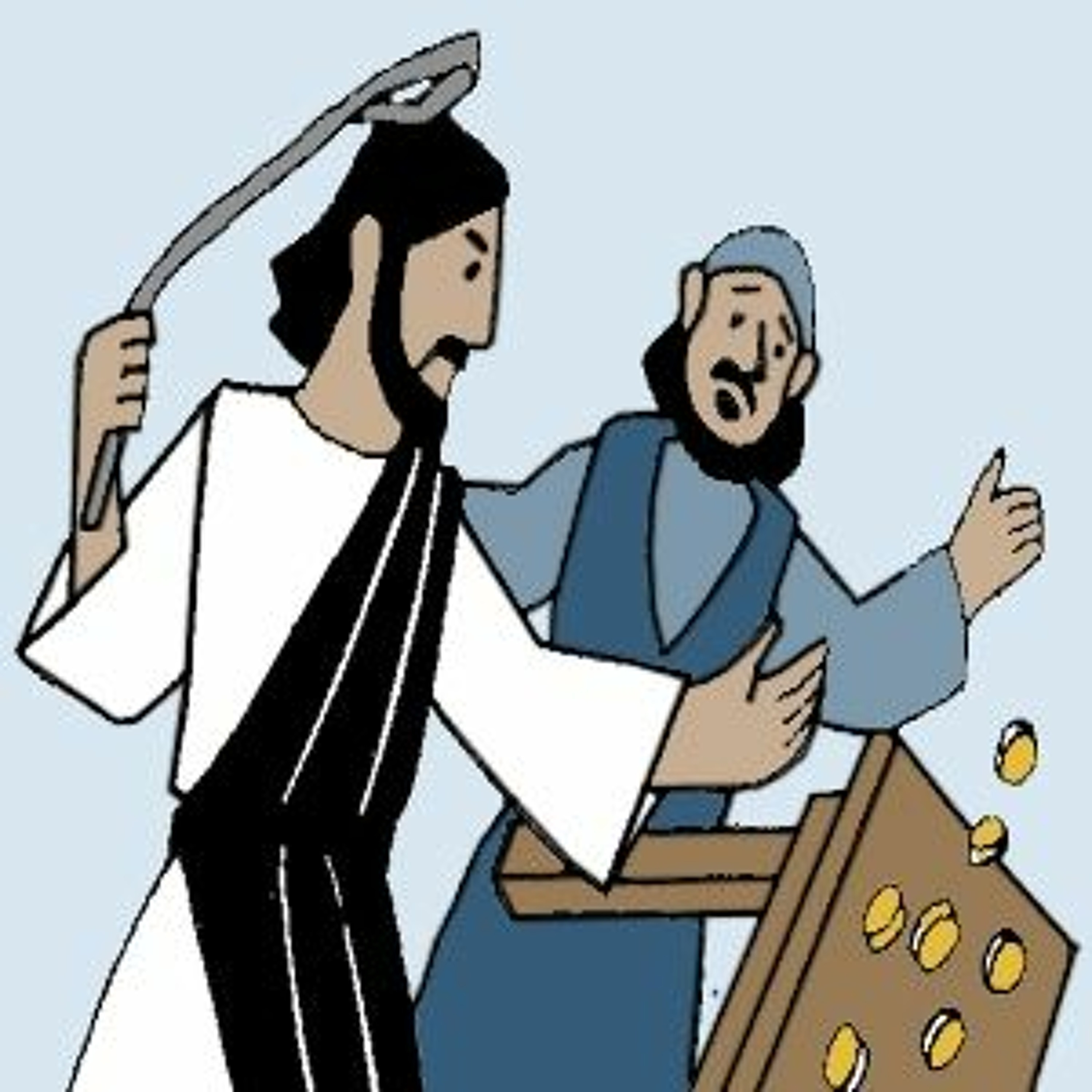 Jesus Flippin' Tables Like a Mug ... But He Didn't Have Yo Mama's Anger