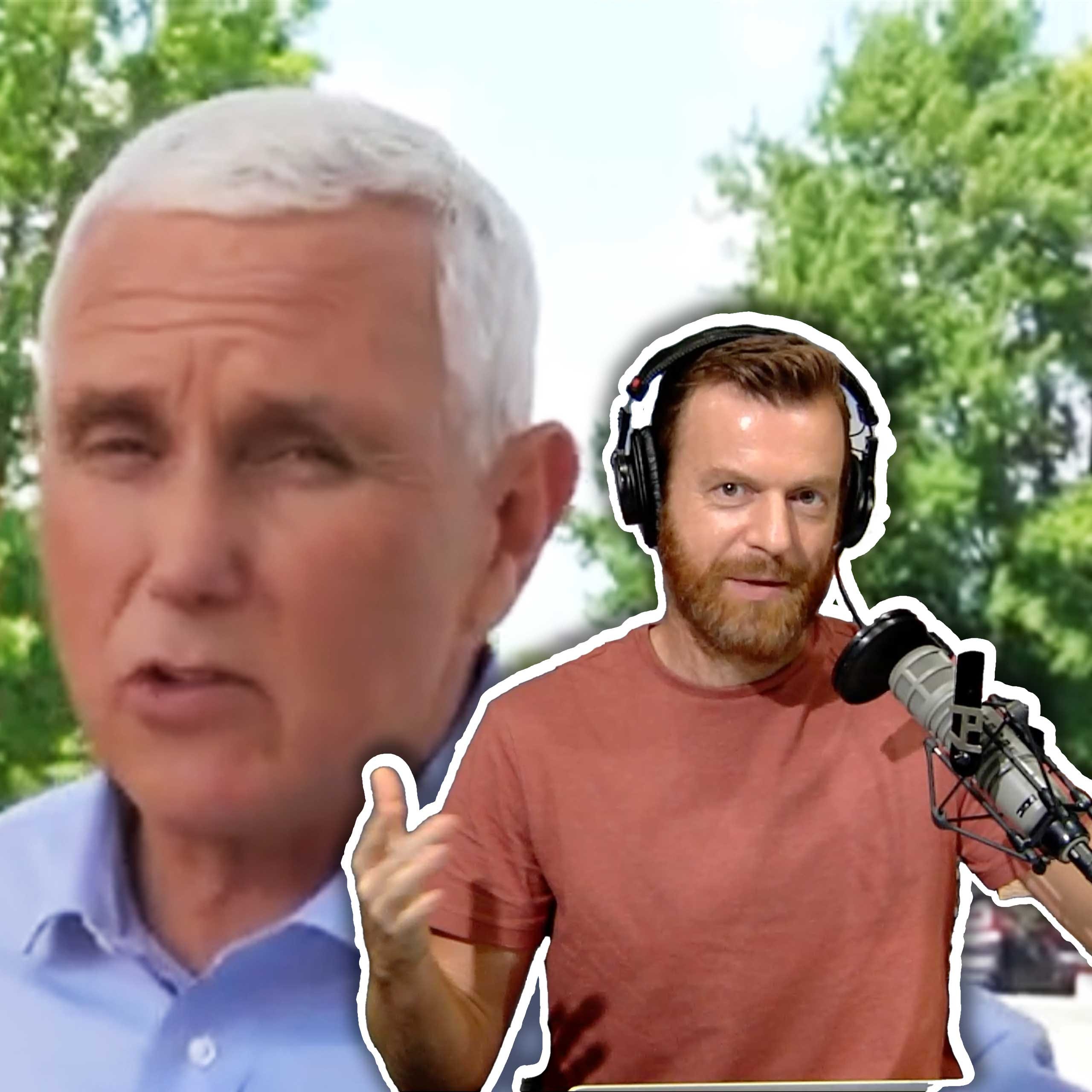 Trump fun; Pence pumps gas; Eminem TDS; A few calls! | Wed. 8-9-23