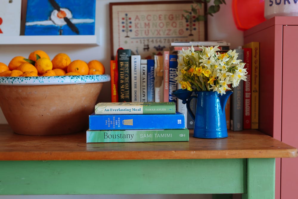 Winter cooking and reading, and holding on and letting go.