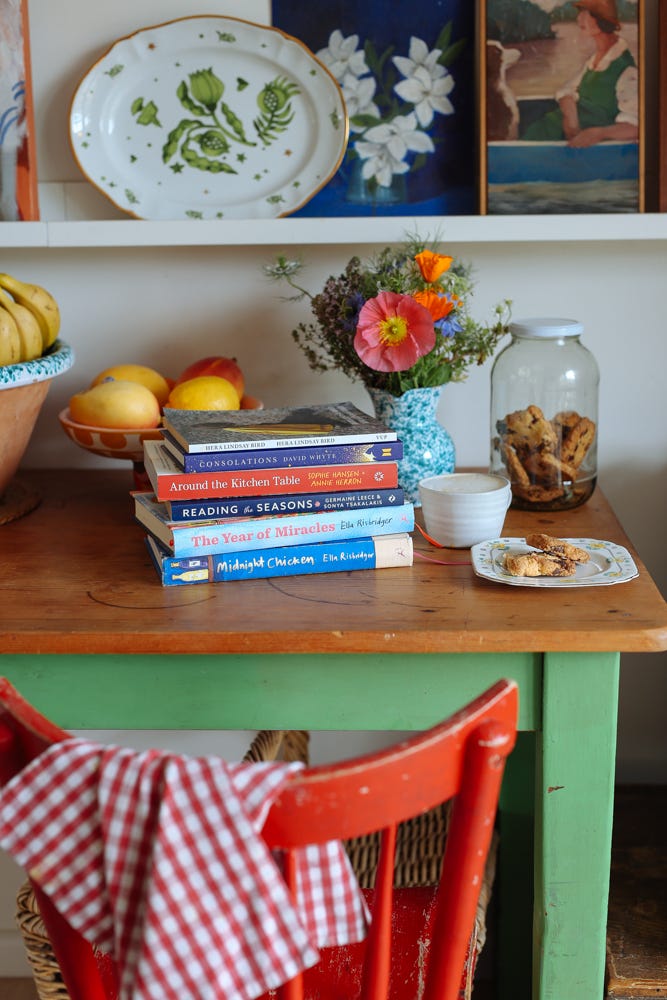 Something to Eat and Something to Read