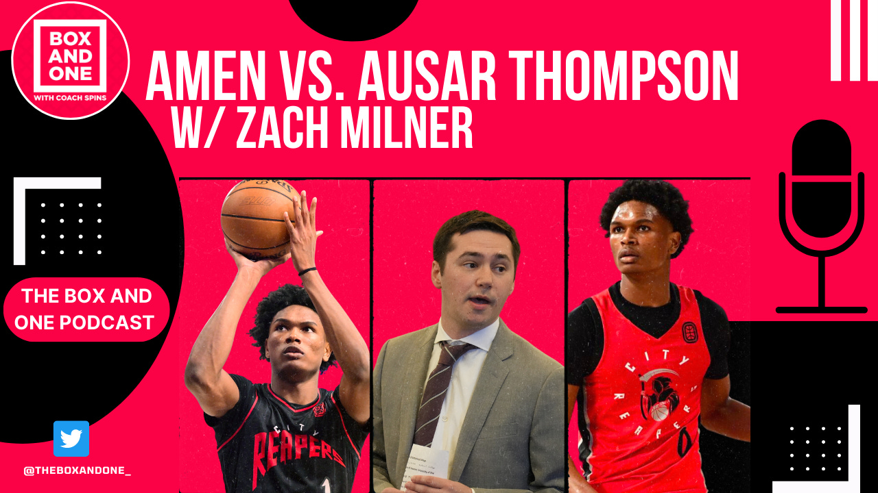 Amen & Ausar Thompson Breakdown w/ Zach Milner - Ep. 71 - The Box and One Podcast