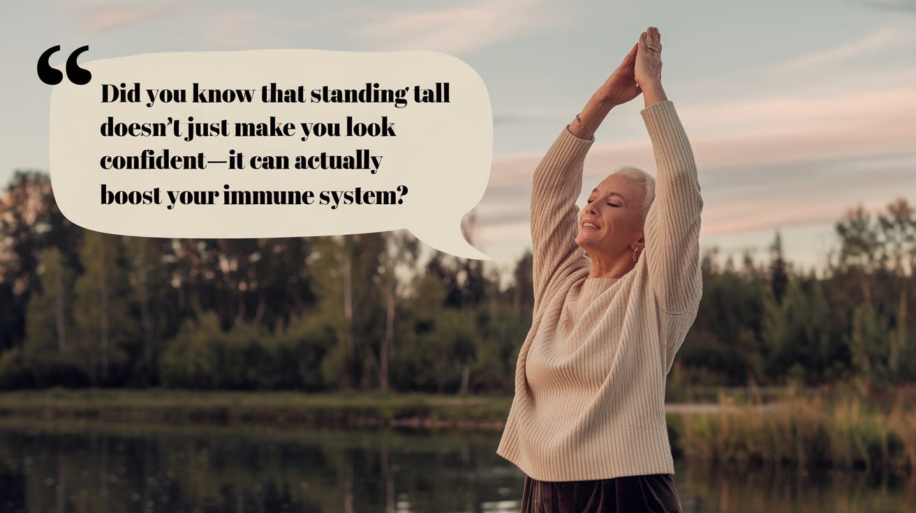 Good Posture Supercharges Your Immune System
