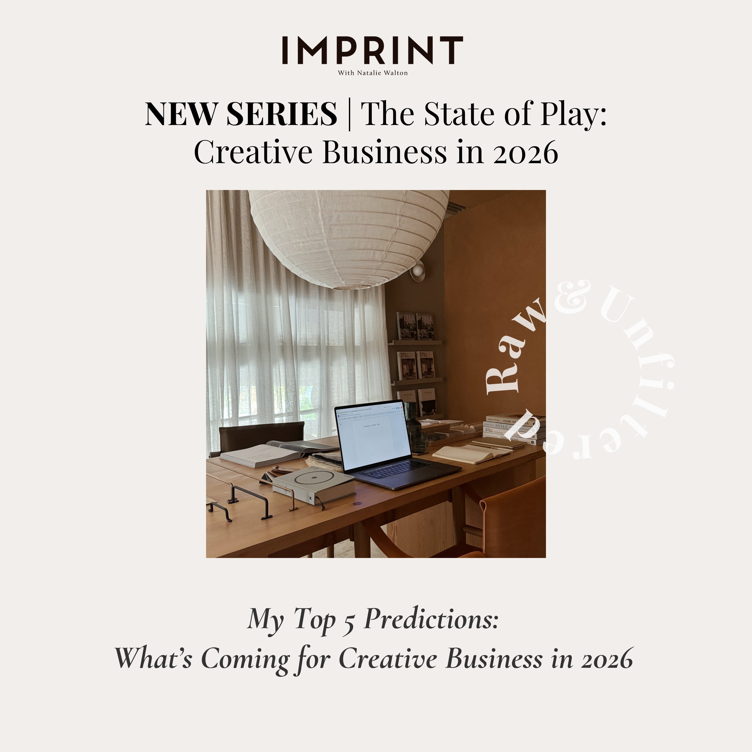 What's Coming for Creative Business in 2026: My Top 5 Predictions What's Coming for Creative Business in 2026: My Top 5 Predictions