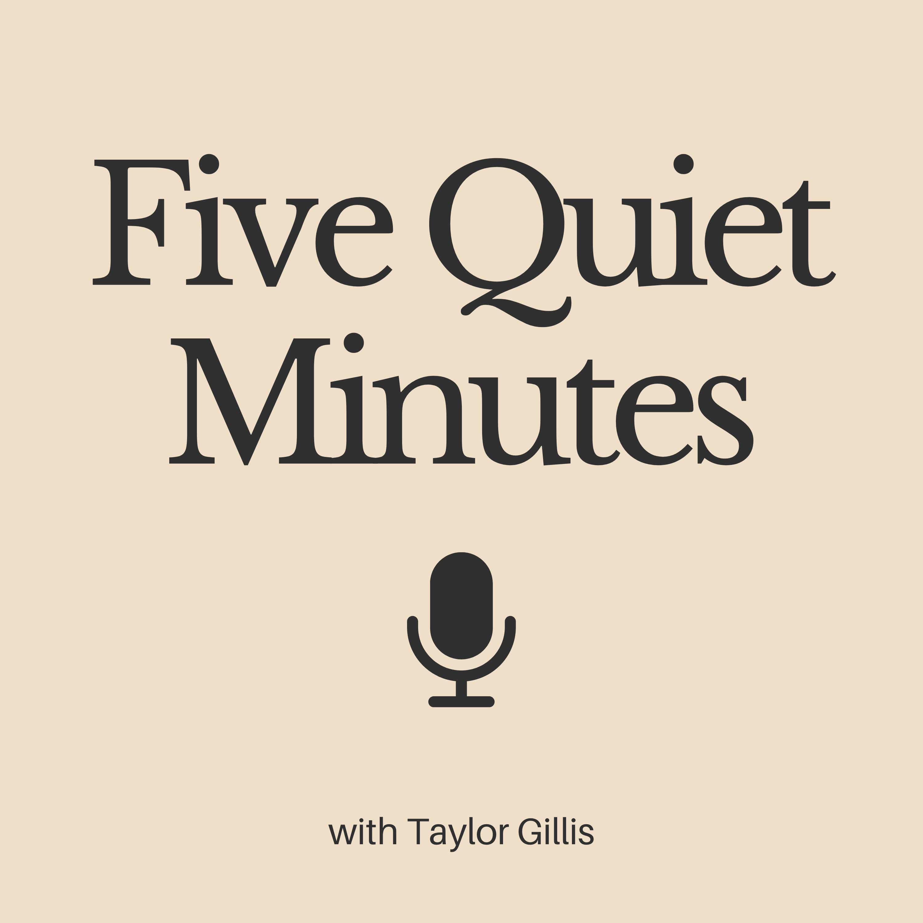 Five Quiet Minutes podcast artwork