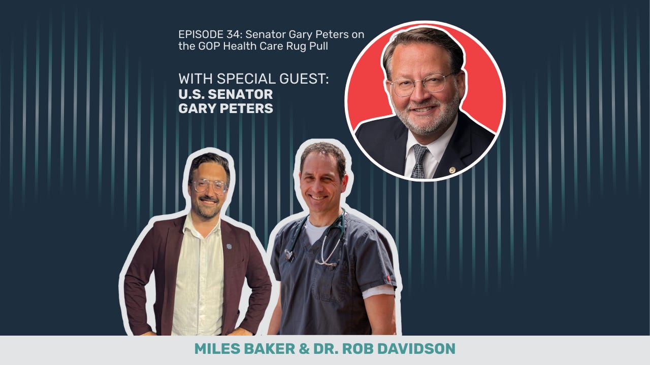 Senator Gary Peters on the GOP Health Care Rug Pull