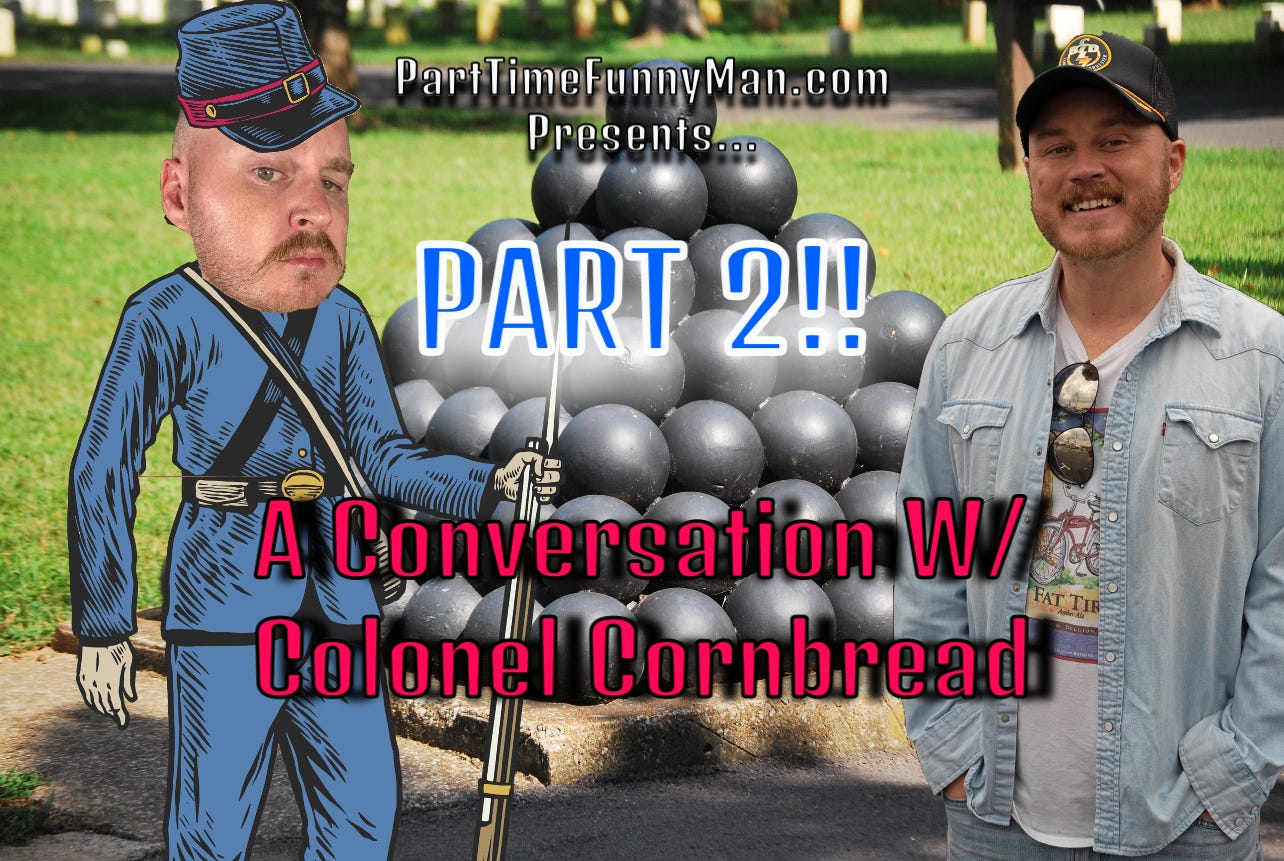 Time Machine Talks: Colonel Cornbread Returns! episode artwork