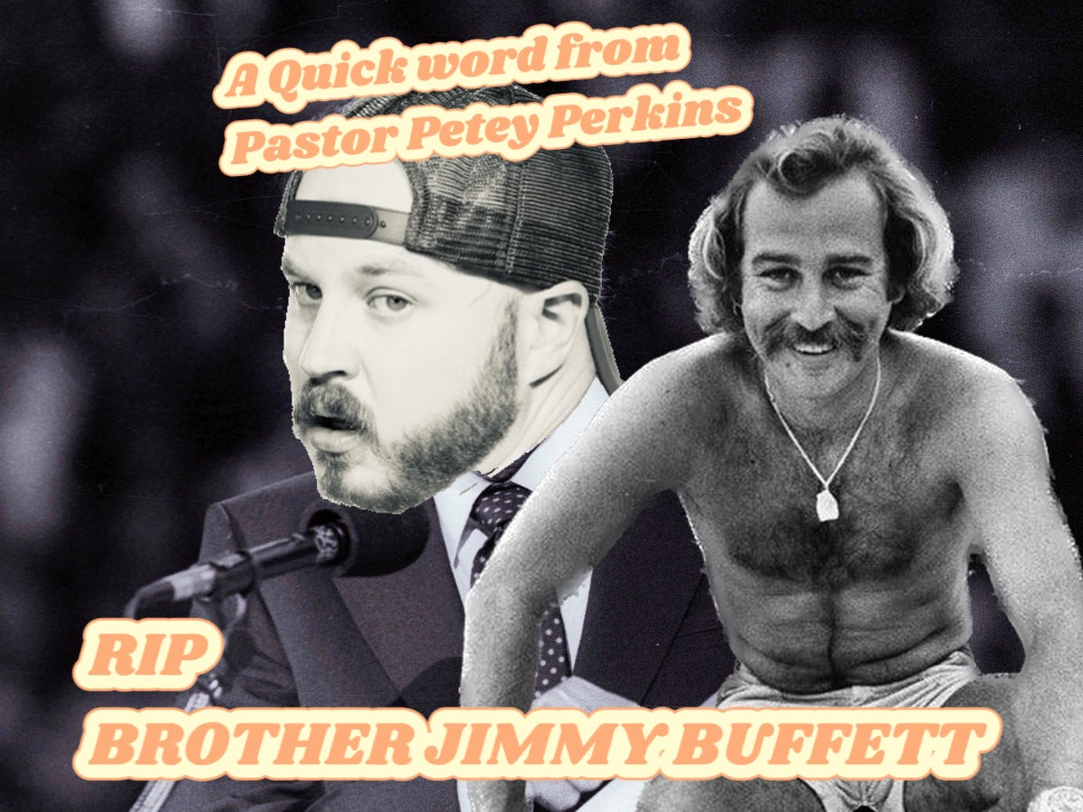 Sunday Sermon: Jimmy Buffett Part One (apologies)  episode artwork